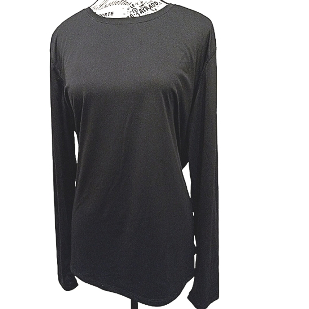 Long Sleeve T-Shirt moisture control stretchy  relaxed tee fit for Active Woman